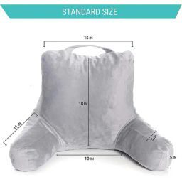 pumpum Backrest Reading Pillow with Arms image 5