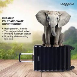 luggero Set of 3 Hard Body Trolley Bag with Number Lock System image 5