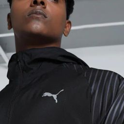 puma Logo Print Regular Fit Jacket with Zip-Front image 5