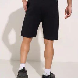 ajile by pantaloons Men Regular Fit Bermudas with Elasticated Drawstring Waist image 5