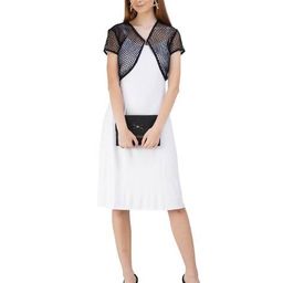 aol Knitted Open-Front Shrug image 5