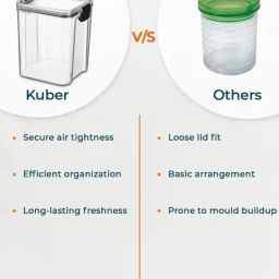 kuber industries Regrigerator Storage Crisper with Lid image 5