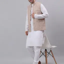 neudis  Men Regular Fit Nehru jacket image 5