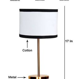devansh Table Lamp with Cotton Shade image 5