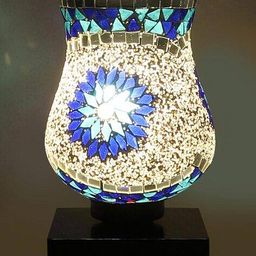 devansh Table Lamp with Mosaic Glass  image 5
