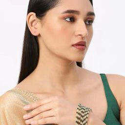 fabula Set of 8 Gold-Plated Crystal Beaded Bangles image 5