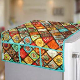 revexo Set of 6 Printed Fridge Mats & Covers image 5