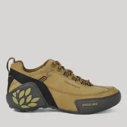 Lace-Up Casual Shoes with Contrast Panels-image-85