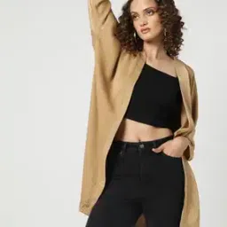 Front Open Long Shrug-35