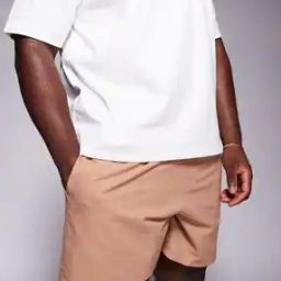 Seersucker Regular Fit Swim Shorts-picture-22