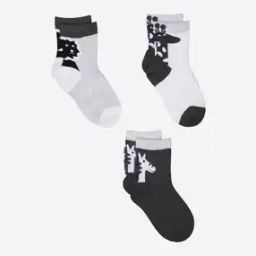 Pack of 3 Patterned-Knit Socks-picture-20