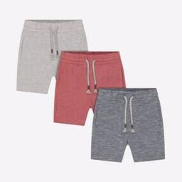 Pack of 3 Heathered Shorts-image-85