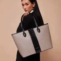 Women Tote Bag with Zip Closure-image-99