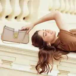 Women Shoulder Bag with Chain Strap-image-62