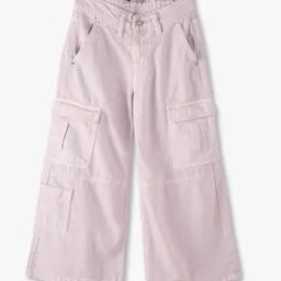 Girls Relaxed Fit Cargo Jeans-image-23