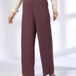 Women Wide-Leg Trousers-image-3