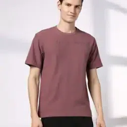 Men Boxy Fit Crew-Neck T-Shirt-image-98