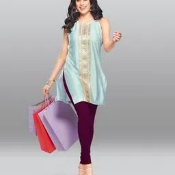 lyra Full-Length Cotton Stretchable Leggings-picture-22