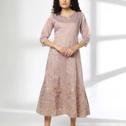 Women Embroidered A-Line Dress-picture-8