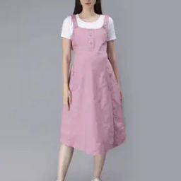 Pinafore Dress with T-Shirt-7