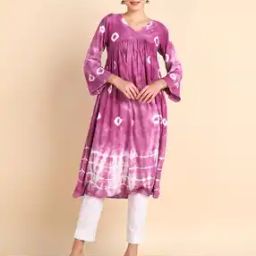 Women Tie & Dye Shift Dress-image-12