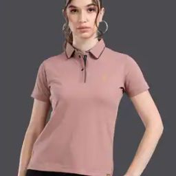 Women Regular Fit Polo T-Shirt-image-24