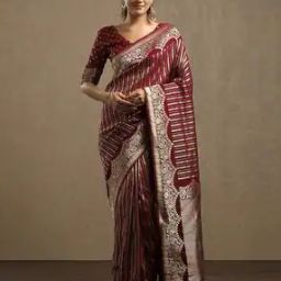 saree mall Floral Design Woven Traditional Saree-picture-11