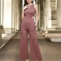 Women Sleeveless Jumpsuit with Slip Pockets-picture-47