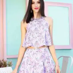 Floral Print Skirt-Suit Sets-image-28