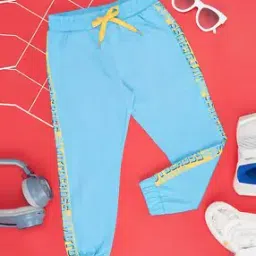 pantaloons junior Boys Mid Rise Graphic Joggers-picture-7