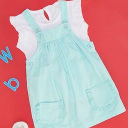 yu by pantaloons Girls Regular Fit Dungaree -picture-4