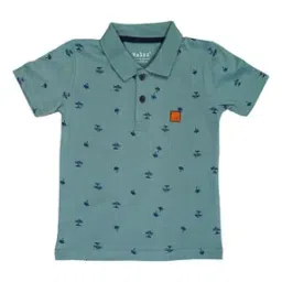 yalzz Boys Printed Regular Fit Polo T-Shirt-picture-20