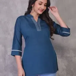 revangi Women Embroidered Straight Tunic-picture-19