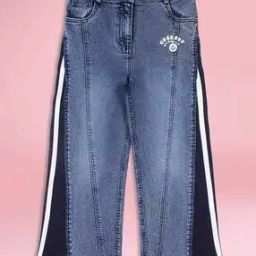 cutecumber Girls Relaxed Fit Jeans with Insert Pockets-picture-8