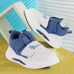 passion petals Boys Colourblock Sneakers with Velcro Fastening-picture-0