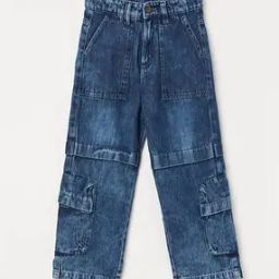 fame forever by lifestyle Boys Low-Rise Straight Fit Jeans-picture-46