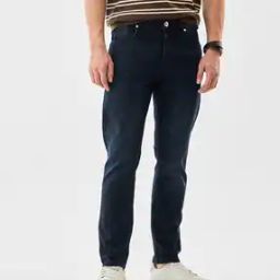 snitch Men Mid-Rise Washed Relaxed Jeans-picture-28