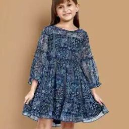 pixie n prince Girls Floral  Fit and Flare Dress-picture-13