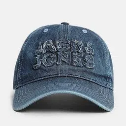 jack & jones Men Denim Baseball Cap with Adjustable Strap-picture-42