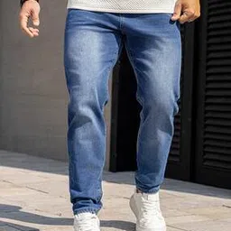 avanova Men Mid-Wash Slim Fit Jeans -picture-9