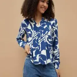 fame forever by lifestyle Women Printed V-Neck Regular Fit Top-picture-33
