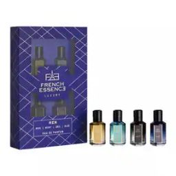 Pack of 4 Premium Blue Luxury Perfume Gift Set for Men-49