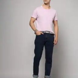 Men Brandon Lightly Washed Slim Tapered Fit Jeans-image-10