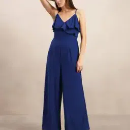 vero moda Women Strappy V-Neck Jumpsuit-picture-35