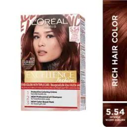 Excellence Fashion Hair Color - 5.54 Intense Warm Auburn-image-15