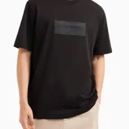 Regular Fit Crew-Neck T-Shirt with Logo Print-image-63