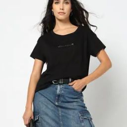 Women Half Sleeves Desert Mirage T-Shirt-picture-53