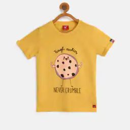 Cartoon Print Round-Neck T-shirt-image-6