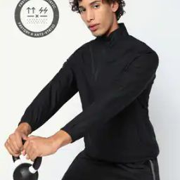 Men Regular Fit Bomber Jacket with Insert Pockets-picture-39