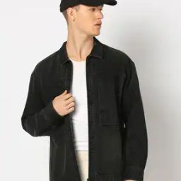 Men Light-Wash Relaxed Fit Jacket-picture-12